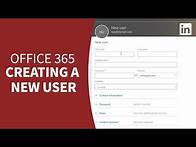 Video thumbnail for Office 365 Tutorial - Creating NEW USERS and controlling access