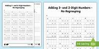 Video thumbnail for Year 3 Adding 3 and 2-Digit Numbers in a Column with No Regrouping Worksheet