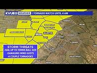 Video thumbnail for Live Radar: Central Texas storms bring tornado potential | KVUE