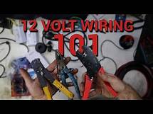 Video thumbnail for 12 Volt Wiring and Connectors | A Beginners Guide to Crimping, Soldering, Anderson Plugs & More!