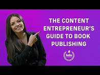 Video thumbnail for The Content Entrepreneur's Guide to Book Publishing