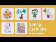 Video thumbnail for Spring Craft Kits | The Spring Shop® | Hobby Lobby®