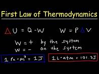 Video thumbnail for First Law of Thermodynamics, Basic Introduction, Physics Problems