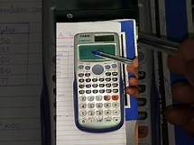 Video thumbnail for HOW TO USE CALCULATOR TO CALCULATE CORRELATION, REGRESSION AND COEFFICIENT OF DETERMINATION