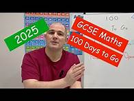 Video thumbnail for GCSE Maths 2025 Revision - 100 Days To Go - Corbettmaths