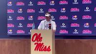 Video thumbnail for Ole Miss football coach Lane Kiffin press conference after Kentucky