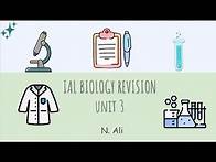 Video thumbnail for UNIT 3 REVISION IAL BIOLOGY past paper qs+ last minute notes