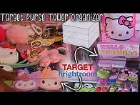 Video thumbnail for 🩷 Target Drawer Storage Purse Tower Organization Part 2