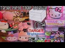 Video thumbnail for 🩷 Target Drawer Storage Purse Tower Organization Part 2