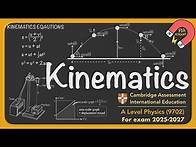 Video thumbnail for Unit 2 Kinematics AS/A Level Physics Cambridge 9702