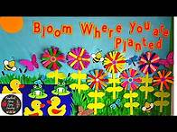 Video thumbnail for SPRING Bulletin Board for Classroom Decoration