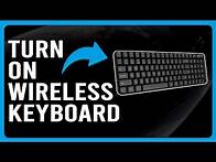 Video thumbnail for How To Turn On Wireless Keyboard (How To Connect Wireless Keyboard)