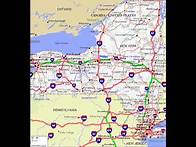 Video thumbnail for map of New York state