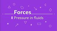 Video thumbnail for GCSE physics questions - Pressure in fluids GCSE physics revision - BBC Bitesize