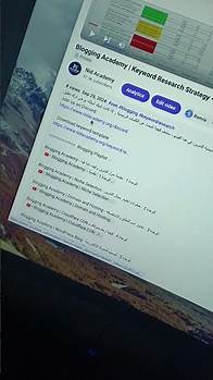 Video thumbnail for keyword Research template