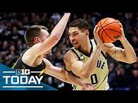 Video thumbnail for Sorting Out the Big Ten Men's Basketball Standings; The Latest Big Ten NCAA Bracketology | B1G Today