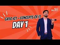 Video thumbnail for GCE OL GR10 ICT - Concepts of ICT - Day 1 - Introduction - RIYAS RUSHARD
