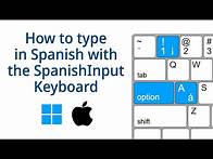 Video thumbnail for How To Type Spanish Accents on ANY Computer