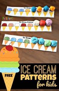 Video thumbnail for FREE Playdough Ice Cream Patterns... - 123 Homeschool 4 Me
