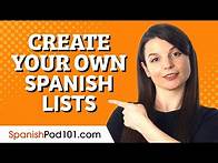 Video thumbnail for Create Your Own Printable Spanish Vocabulary Worksheets