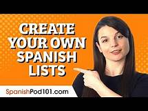 Video thumbnail for Create Your Own Printable Spanish Vocabulary Worksheets