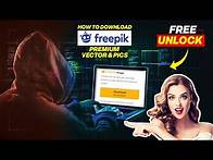 Video thumbnail for How to Download Premium Images for Free from Freepik | Ai Tools