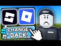 Video thumbnail for ROBLOX CHANGED THE LOGO! (How To CHANGE BACK!)