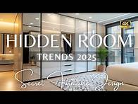 Video thumbnail for Hidden Room Ideas: Modern Small Home 2025 with Secret Furniture Design and Smart Space-Saving Design