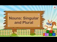 Video thumbnail for Nouns: Singular & Plural | English Grammar & Composition Grade 2 | Periwinkle
