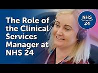 Video thumbnail for The Role of a Clinical Services Manager at NHS 24