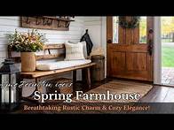 Video thumbnail for Cozy & Elegant: Spring Farmhouse Decor with a Breathtaking Rustic Touch!