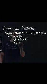 Video thumbnail for Interpreting a Complex Expression
