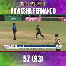 Video thumbnail for ThePapare.com on Instagram: "Gawesha Rohana Fernando scored 57 runs off 93 balls against St. Sebastian’s College in the 40th Limited Overs Encounter. Coverage Powered by @malibanbiscuits and @maliban_lemonpuff #ThePapareCricket #BattleOfTheGolds #SchoolCricket #BigMatchSeason"