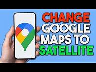 Video thumbnail for How To Change Google Maps To Satellite - Full Guide
