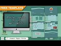 Video thumbnail for How to Make Desktop Computer Themed Powerpoint Template [ FREE TEMPLATE ]