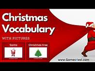 Video thumbnail for Christmas Vocabulary Words With Pictures