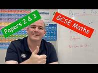 Video thumbnail for GCSE Maths 2024 Papers 2 and 3 - Corbettmaths