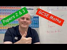 Video thumbnail for GCSE Maths 2024 Papers 2 and 3 - Corbettmaths