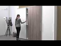 Video thumbnail for sliding 3 door wardrobe