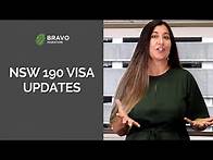 Video thumbnail for NSW 190 visa changes on the occupation lists and requirements for 2021 and 2022