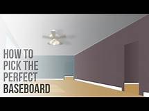 Video thumbnail for Baseboard | How to Pick the Perfect Baseboard