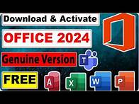 Video thumbnail for How to Download and Install Office 2024 From Microsoft for Free | Genuine Version |
