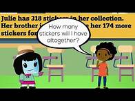 Video thumbnail for Addition & Subtraction Within 1000 Word Problems - 3rd Grade Math (3.NBT.2.S3-S5)