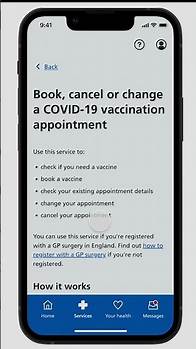 Video thumbnail for How to book a COVID-19 vaccine appointment | NHS #nhs #nhsapp