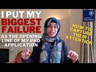 Video thumbnail for Part 3: How to START a personal statement for PhD applications | Beginning a PhD personal statement
