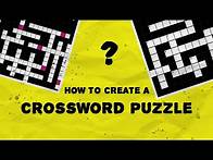 Video thumbnail for How to create a crossword puzzle - puzzel.org tutorial