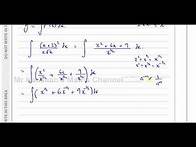 Video thumbnail for WMA11/01 (Edexcel) IAL P1 January 2022 Q6b Integration, Finding the Original Function