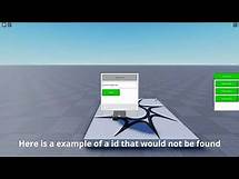 Video thumbnail for Roblox - Decal id to Image/Asset id converter