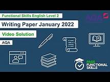 Video thumbnail for Pass Functional Skills - AQA Writing Paper January 2022 (Level 2) Video Solution