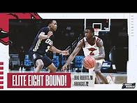 Video thumbnail for Oral Roberts vs. Arkansas - Sweet 16 NCAA tournament extended highlights
